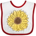 thumbnail image 3 of Inktastic Pocket Full of Sunshine Sunflower Boys or Girls Baby Bib, 3 of 4