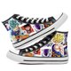 thumbnail image 2 of Dragon Ball Hombre Mujer Zapatos De Lona Alta # 03, 2 of 3