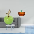 thumbnail image 2 of Estatua,Escultura de fruta artificial,estatua y artesanía,Colección de figuras de cerámica para decoración del hogar,Plato de dulces,Plato de dulces de vidrio con tapa Tarro de dulces, 2 of 8