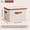 25L, variant on Large Household Storage Box Heavy-duty Hard Shell Cotton Linen Zipper Storage Organizer Box with Lid for Clothes Toys Blankets﻿