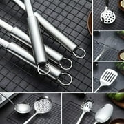 ReaNea Cooking Utensils Set 13 Piece Stainless Steel Kitchen Utensils Set with Utensil Holder, Kitchen Tools Set with Caddy