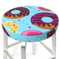 thumbnail image 3 of Naloa Donuts Round Bar Stool Cushion Cover 12-14 inch, Fits Kitchen, Office, Restaurant Chairs - 14 inch, 3 of 7
