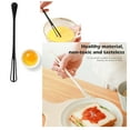 thumbnail image 2 of Hot Pick One of Each Color|Guczhu Mixing Tools Cake Eggs Beater Plastic Spoon Stick Kitchen Eggs Whisk Mixer Batter Kitchen，Dining & Bar, Mini Egg Beater Portable Egg Stirring Stick, As Show, 2 of 9