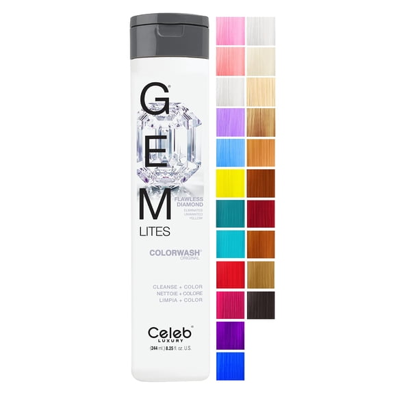 Champú Celeb Luxury Gem Lites Colorwash Flawless Diamond 245 ml
