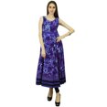 thumbnail image 1 of Phagun Cotton Tie Dyed Pattern Designer Kurta Top Tunic Anarkali Kurti, 1 of 5