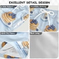 thumbnail image 2 of FORMRS Boys Swim Trunks Quick Dry Mesh Liner Boardshorts Sizes XS-XL, Blueberry Pancake Pattern, 2 of 7
