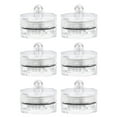 thumbnail image 2 of Shisuyan Flameless Tea Light Candles Transparent 6Set For Indoor Use, 2 of 8