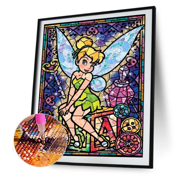Cuadros Decorativos 5D bricolaje completo taladro diamante pintura dibujos animados niña punto de cruz bordado Kit Sywqhk Nuevos Originales