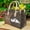 EUJ138, variant on Design Ladies Dog Lovers Personalized Bull Dog Name PU Leather Premium Shoulder Bags for Women Leather Tote Bag