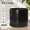 Black, variant on 6 Inch Ceramic Planter Pot with Drainage Hole and Saucer, Indoor Round Cylinder Plant Pot, Teal, Small Decorative Flower Pot for Home