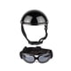 thumbnail image 2 of Greeniant Casco para perros Gafas para gatos Suministros para mascotas Regalo dulce Mano de obra a prueba de sol Transpirable Firmeza a prueba de Type3 NO3, 2 of 6