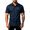 Dark blue, variant on Men's 100% Cotton Short Sleeve Button Down Shirt, Casual Outdoor Work Shirt with Chest Pockets, Regular Fit for Daily Wear and Adventure