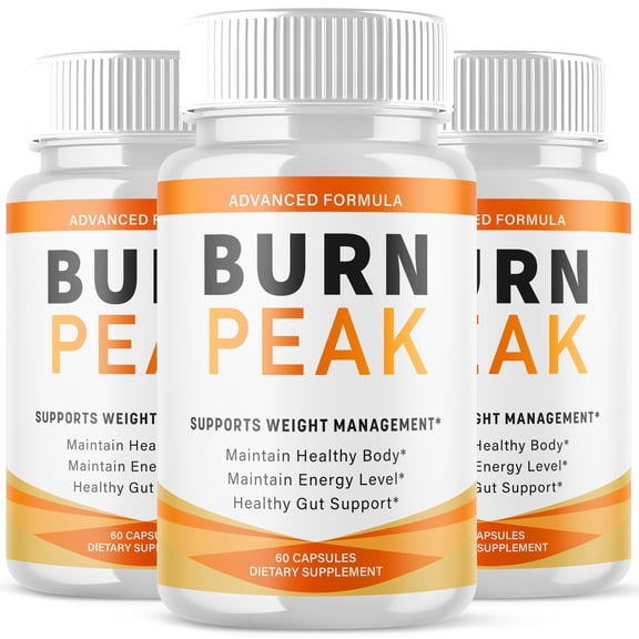 Burn Peak Advanced Formula Pills Supporting Energy and Healthy Lifestyle BurnPeak 180 Capsules