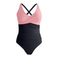 thumbnail image 4 of iTNHFP Swimwear Women Bikini Bikini Bathing Suit In Dark V Solid Color, 4 of 5