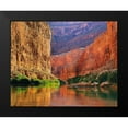 thumbnail image 2 of Gavrilis, John 24x20 Black Modern Framed Museum Art Print Titled - Red Wall Gorge, 2 of 5