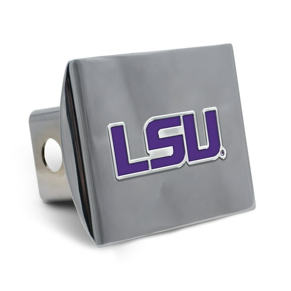 WinCraft LSU Tigers Premium Metal Hitch Cover