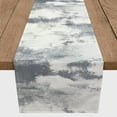 thumbnail image 3 of Creative Products Painted Abstract Gray 16x90 Poly Twill Table Runner, 3 of 3