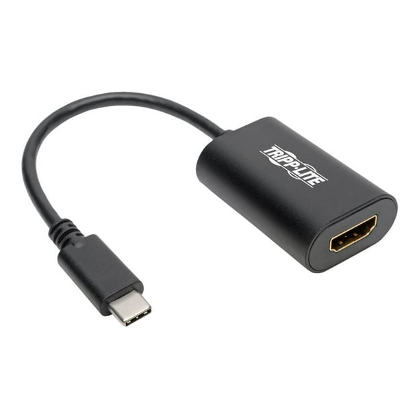 Tripp Lite USB-C Vidéo HDMI UHDMI SB C to HDMI Video Adapter Converter 4Kx2K M/F, to USB Type-C to USB Type C to HDMI 6in - Adaptateur Externe - USB-C 3.1 - HDMI - Noir