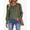 *Army Green, variant on Round Neck Long Sleeve Tops for Women ,Puff Sleeve Tops ,Casual Shirts Smocked Cuffs Blouses Army Green,Womens Plus M