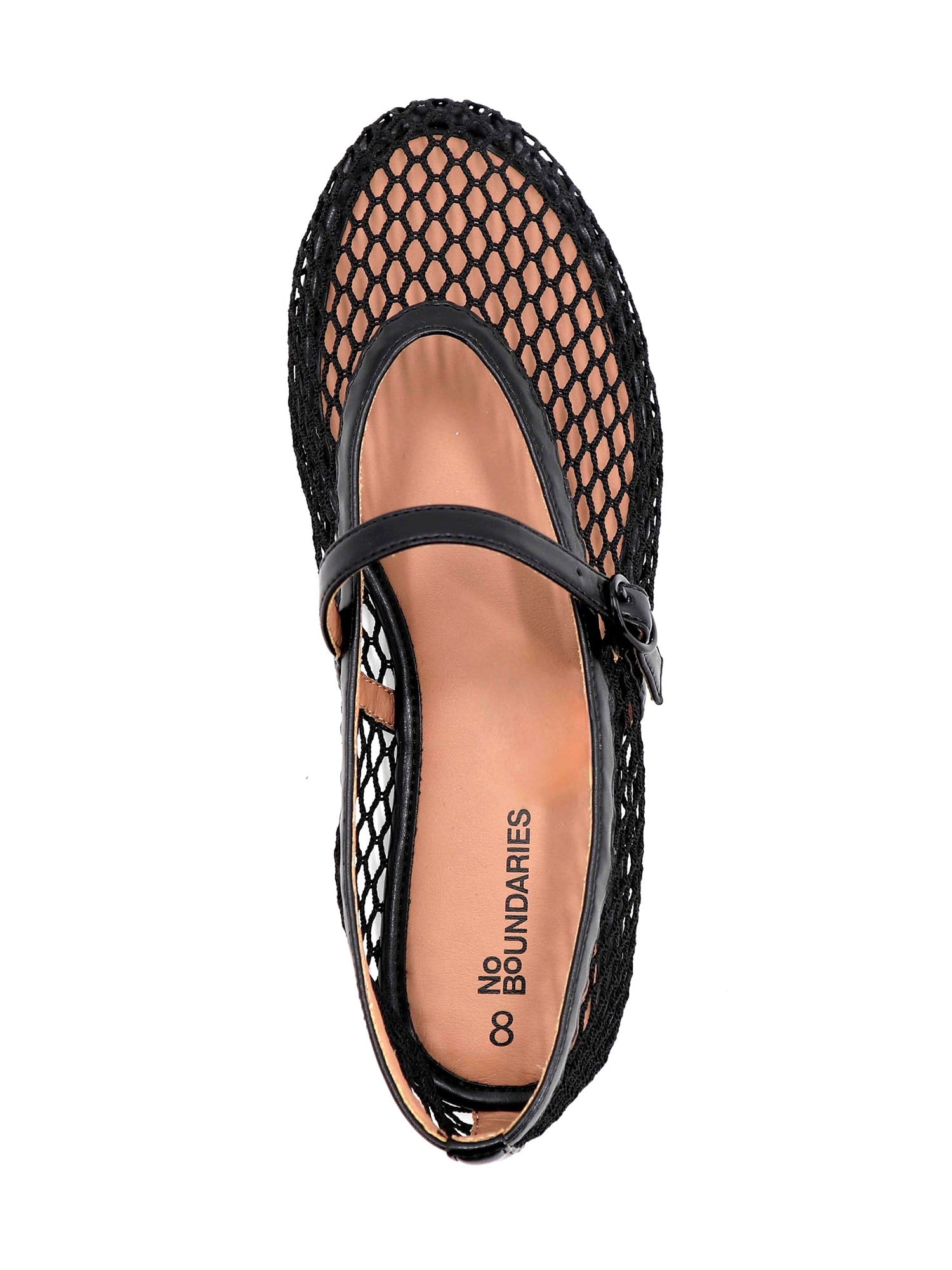 No Boundaries Women’s Mesh Mary Jane Flats