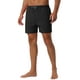 thumbnail image 4 of INSPIRAR CHIC Pantalones de baño para hombres con cordón en la cintura, bolsillos laterales, forro de malla, 28 Negro, 4 of 5