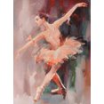 thumbnail image 1 of 30 x 40 cm, chica de ballet Pintura de diamante Pintura de bordado de diamante Lienzo Pintura 5D Niño Adulto Lote de diamantes de imitación Rompecabezas Dibujo Decoración de pared Dormitorio Otoño, 1 of 5