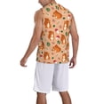 thumbnail image 2 of Naloa Squirrel And Mushroom Basketball Jersey Reversible Men's Mesh Athletic Sports Shirts Training Practice S-4XL4X-Large, 2 of 6