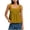 Yellow, variant on Feancey Women's Gingham Tank Top Bow Tie Back Casual Peplum Tank Tops Square Neck Sleeveless Babydoll Shirts 2026 Trendy Y2K Clothes Black L