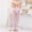 Pink, variant on White Fashion Womens Lingerie Net Lace Top Thigh Stocking Pantyhose