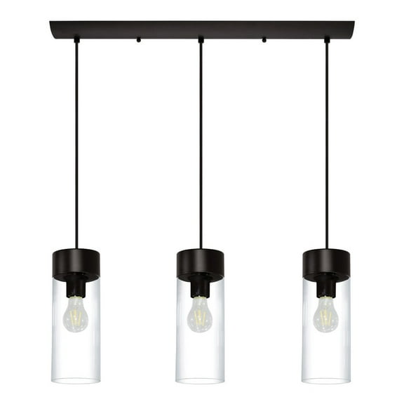 Eglo Lighting - Montey - 3 Light Pendant In Contemporary Style-11.38 Inches Tall