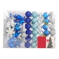 thumbnail image 4 of 53 piezas de adornos de bolas de Navidad, colgantes con dijes, decoraciones para árboles de Navidad Estilo D, 4 of 9