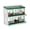 green, variant on 6 Compartment Metal Chicken Nesting Box for Chicken Coop, Heavy-Duty Galvanized Steel Egg Laying Boxes without Bracket Legs, Roll-Away Design for Easy Collection & Cleaning, Green