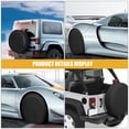 thumbnail image 3 of FESTFENDS Camper Accessories Black Tire Cover for Spare Trailer Tires Uv Protected, 3 of 8