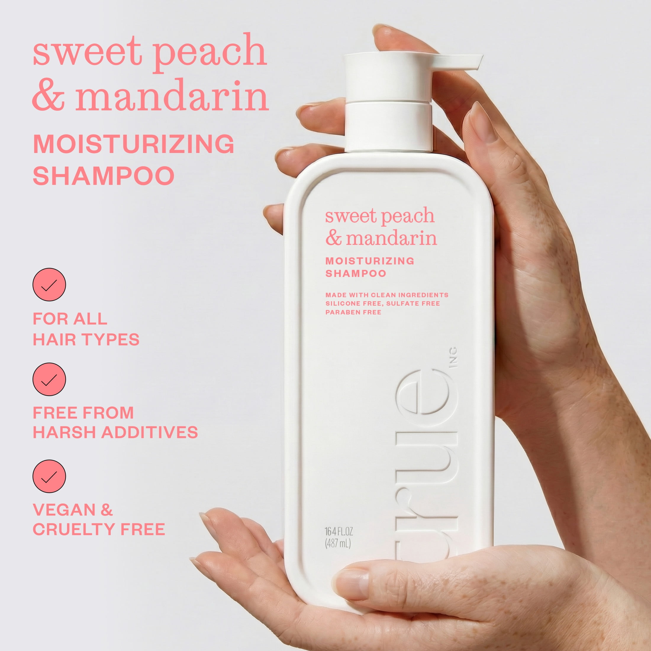 True Sweet Peach & Mandarin Moisturizing Shampoo - Moisturizing
