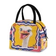 thumbnail image 6 of 7L Volume Handheld Insulated Reusable Meal Tote Lunch Bags Tongue Sticking Out in Laughter, 6 of 6