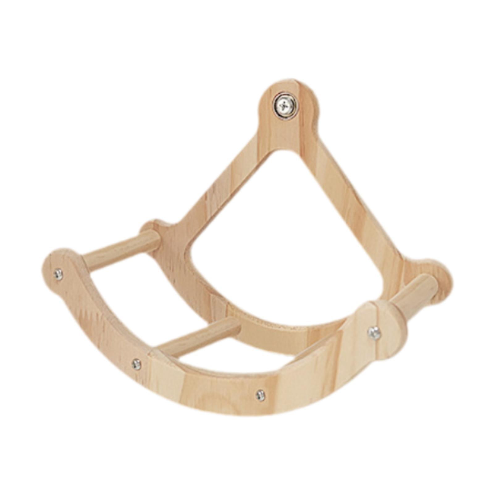 balikha Rotating Perch Toy, Parrot Wheel Bird Toy, Cage Accessories, Bird Perch Stand Toy, Hanging Bird Stand for Play Exercise