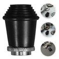 thumbnail image 1 of OUNONA 6Pcs Drum Damper Pads Rubber Bass Drum Leg Tips Threaded Design Shock Absorbing Black, 1 of 8