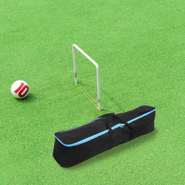 QUMIIRITY 1Pcs Étui de Croquet en Polyester 600D Noir pour Réduction de Vibration et Protection 100.00X16.00X0.40Cm