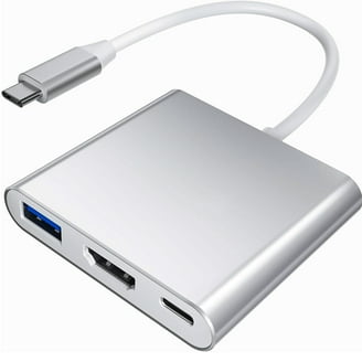 USB C Hub Adapter MacBook - UtechSmart 7 in 2 MacBook Pro/Air Accessories Multiport Adapter with Thunderbolt 3 Port, 100W PD 4K@30Hz, 40Gbps 4K HDMI, 3*USB3.0 Data Port SD and MicroSD