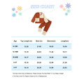 thumbnail image 3 of Kimi bear 18 Months Infant Baby Girl Outfit Set 24 Months Long Sleeves Color Block Top Jegging Pants 2pcs Clothing Brown, 3 of 7