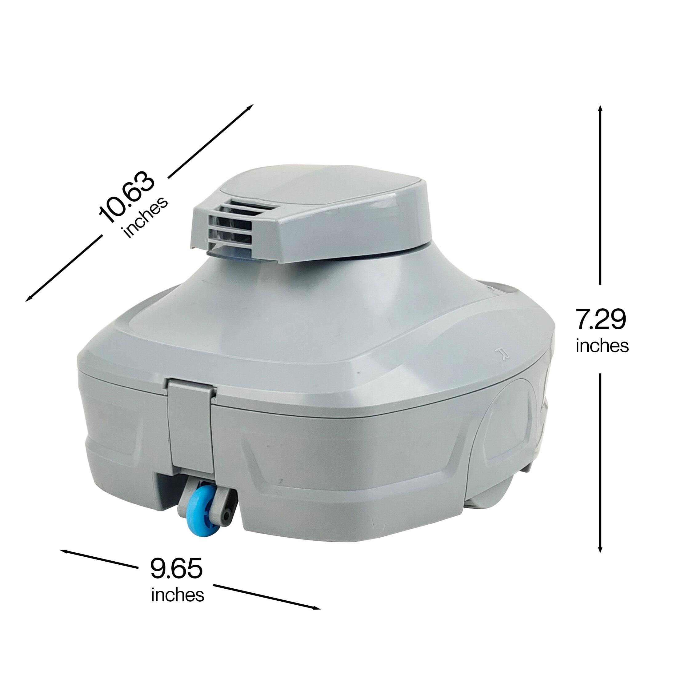 Core Innovations Rechargeable Robotic Pool Vacuum Cleaner, 45-Min Runtime, Dual 2L Filters, LED Indicator, Powerful Suction
