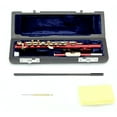 thumbnail image 2 of Sky(Paititi) Band Approved Wine Red Laquer with Gold Keys Piccolo Key of C with Hard Case, Cloth, Cleaning Rod, Joint Greasae and Screw Driver, 2 of 3