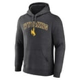 thumbnail image 2 of Men's Charcoal Wyoming Cowboys Campus Pullover Hoodie, 2 of 3