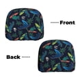 thumbnail image 6 of Kdxio Dinosaur Pattern Print 2 Piece Car Head Rest Covers Set Auto Front/Rear Seats Headrest Cover Universal Fit Most Cars,Sedan, SUV, 6 of 9