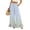 Light Blue #021, variant on Striped Palazzo Pants for Women Casual Oversized Wide Leg Ruffle Flowy Pants with Pockets Baggy Vacation Summer Pant, S