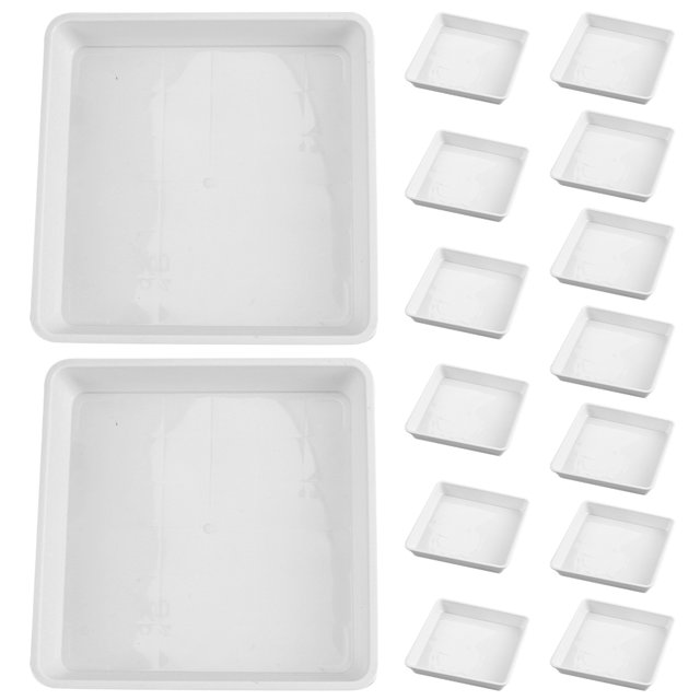 NUOLUX 15Ud Para Plantas De Plástico Resistente Ideal Para Uso En Interiores Y Jardinería