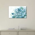 thumbnail image 2 of wall26 Single Flower Painted with Watercolor Shades of Blue - Canvas Art Home Art - 12x18 inches, 2 of 4