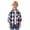 Z002-Dark Blue, variant on Boys Jackets Fall Winter Clothes Button Down Long Sleeve Hooded Versatile Daily Wear Size 3-4 Years