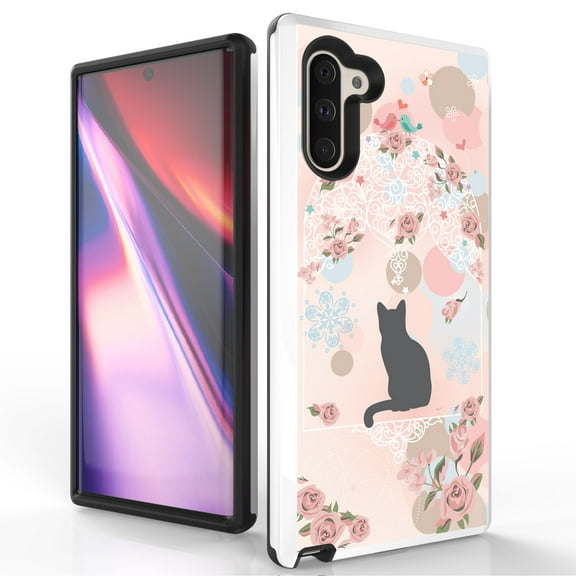 Duo Shield Slim Phone Case Suitable for Samsung Galaxy NOTE 10 - Spring Cat