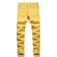 thumbnail image 5 of Mercatoo Boy's Skinny Fit Ripped 𝐃estroyed Distressed Fashion Denim Jeans Pants Pure Cotton Patchwork Pants Kids Comfort Waist Joggers, 5 of 8